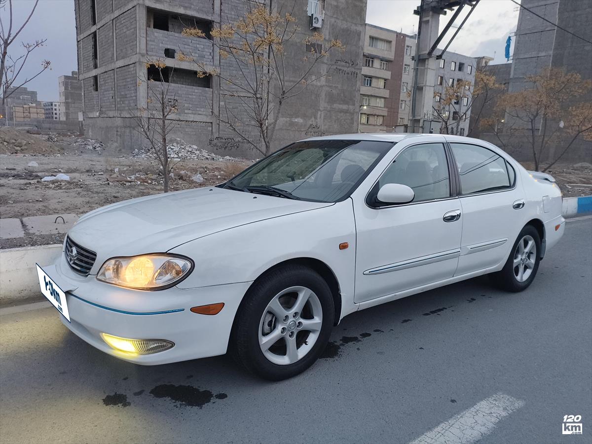 فروش نیسان ماکسیما ۱۳۸۳ سفید دو لکه رنگ تهران رباط کریم (۲۶ بهمن ۱۴۰۴)