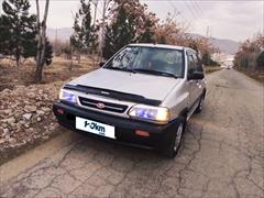 120km.com | فروش پراید، صندوقدار، مدل ۱۳۸۴، نقره ای، تهران، پیکان شهر