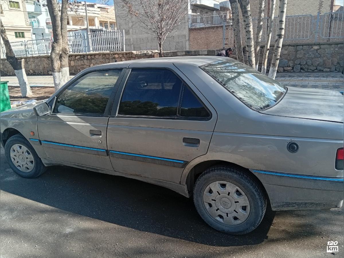 فروش پژو 405 GLX ۱۳۸۸ دوگانه سوز خاکستری یک لکه رنگ تبریز راه آهن (۲۷ بهمن ۱۴۰۴)