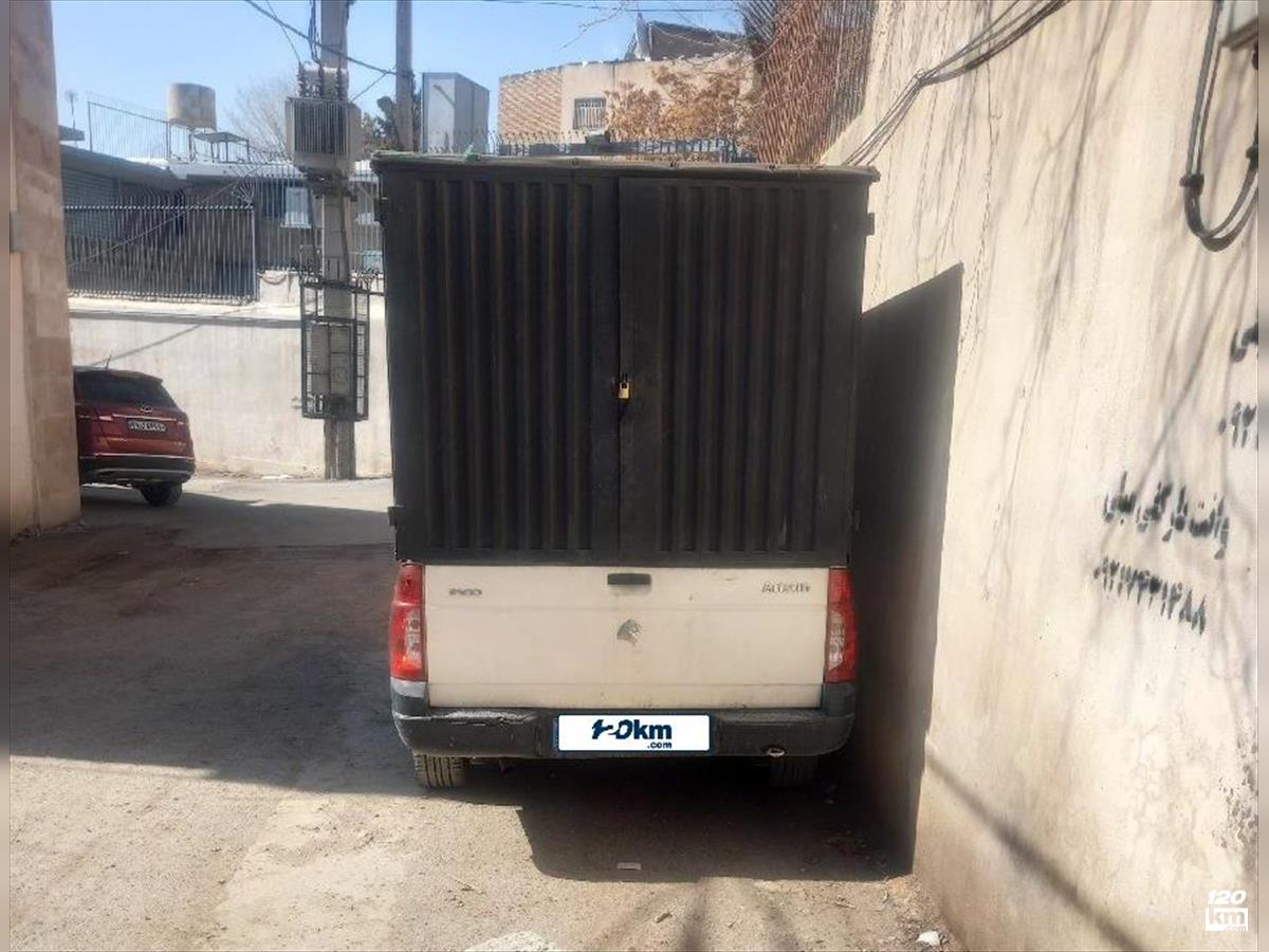 فروش وانت آریسان ۱۳۹۸ دوگانه سوز سفید دو لکه رنگ تهران پردیس (۲۷ بهمن ۱۴۰۴)