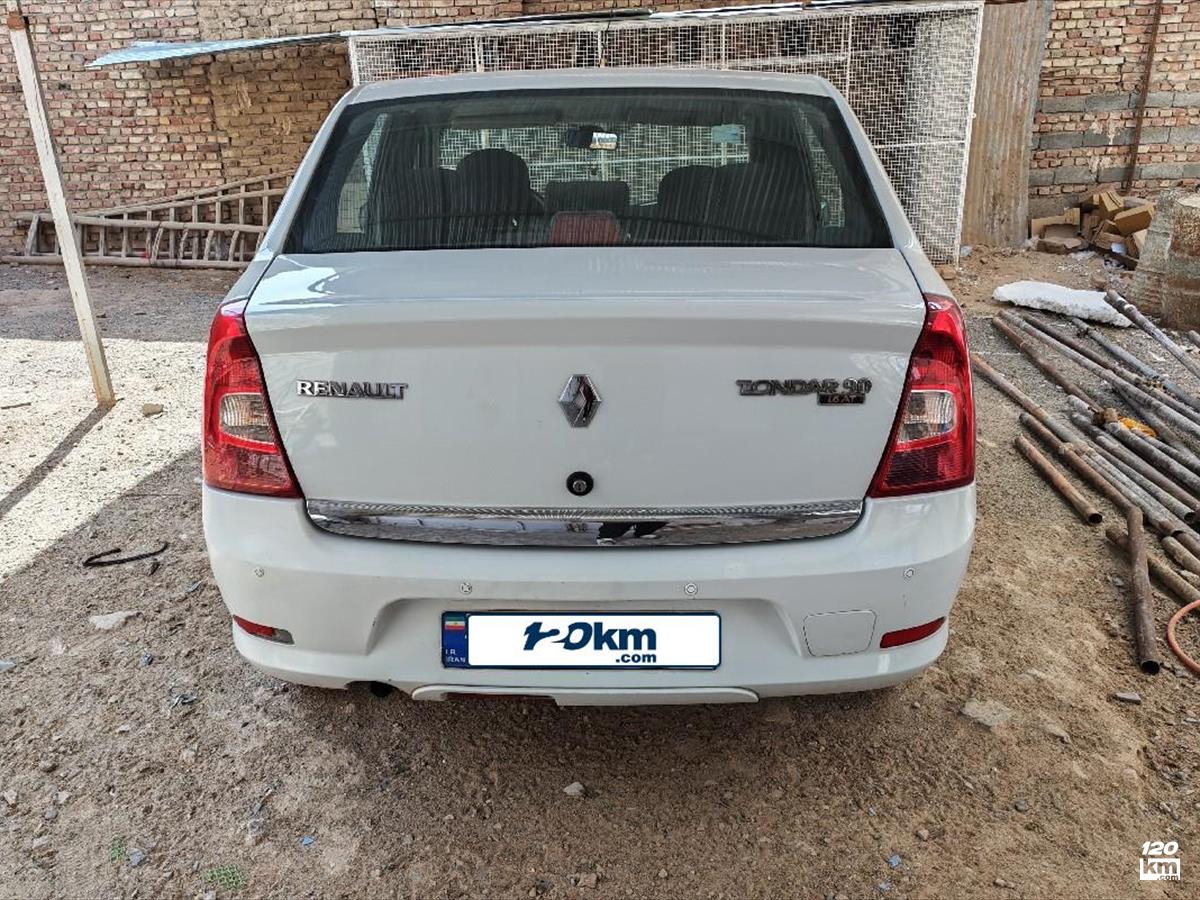 فروش رنو تندر 90 (ال 90) پارس تندر ۱۳۹۸ (کم کارکرد) سفید بدون رنگ زاهدان (۲۷ بهمن ۱۴۰۴)