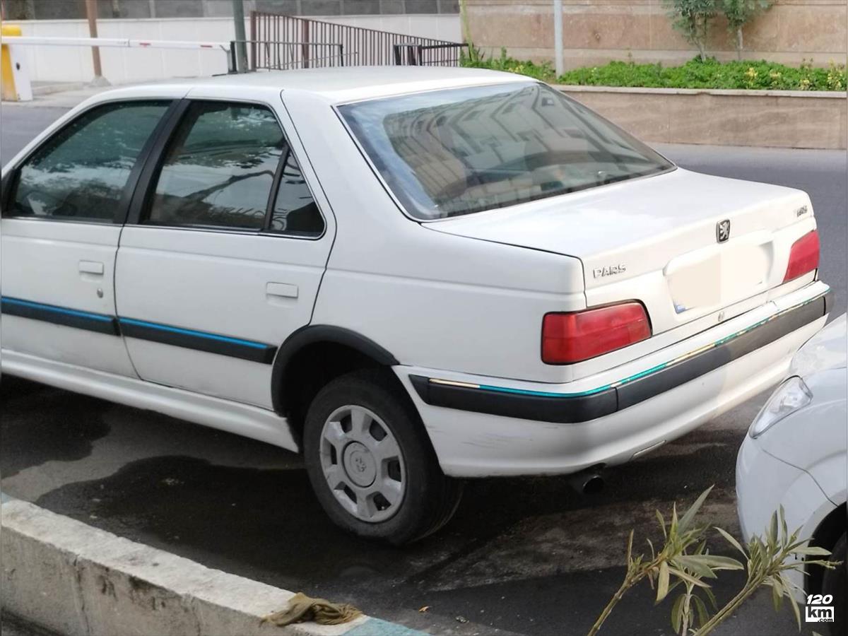 فروش پژو پارس سال ۱۳۹۰ سفید یخچالی چند لکه رنگ تهران آهنگ (۲۷ بهمن ۱۴۰۴)