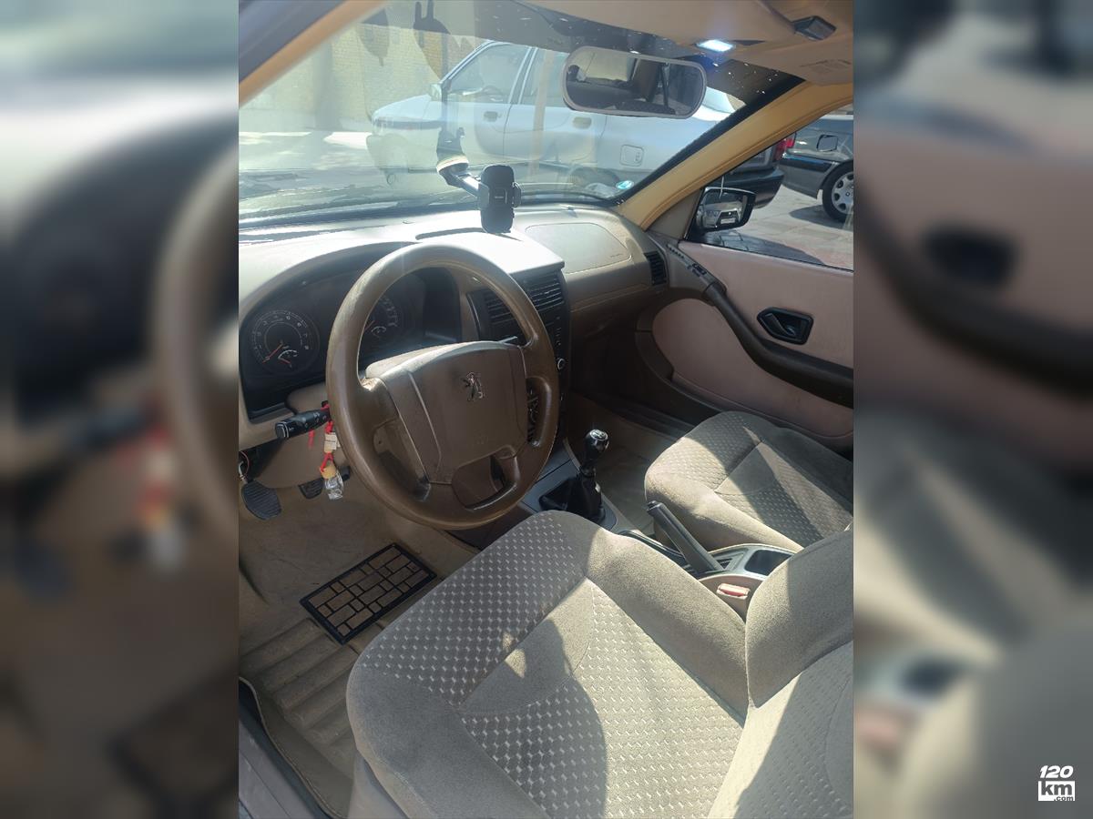 فروش پژو 405 GLX ۱۳۹۳ دوگانه سوز خاکستری دو لکه رنگ تهران ورامین (۳۰ بهمن ۱۴۰۴)