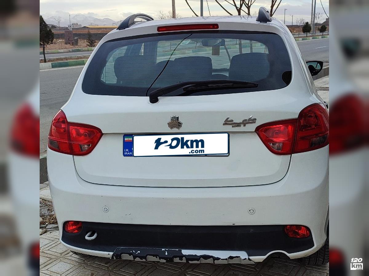 فروش کوییک ۱۳۹۸ سفید دو لکه رنگ مرکزی مامونیه (۳۰ بهمن ۱۴۰۴)