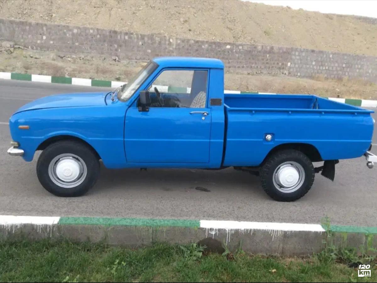 فروش مزدا وانت تک کابین ۱۳۶۴ (کم کارکرد) آبی دور رنگ ارومیه (۱ اسفند ۱۴۰۴)