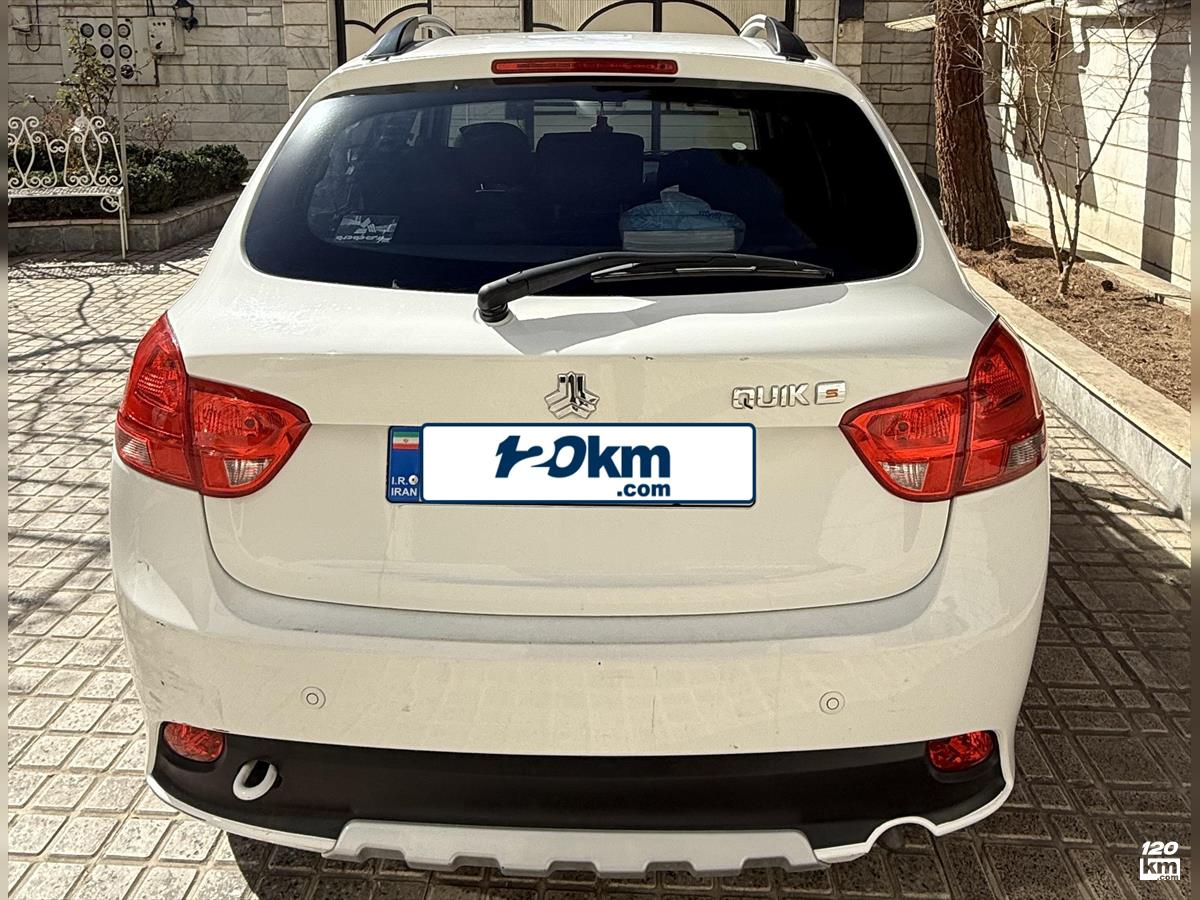 فروش کوییک S ۱۴۰۰ سفید بدون رنگ کرج گوهردشت (۲ اسفند ۱۴۰۴)