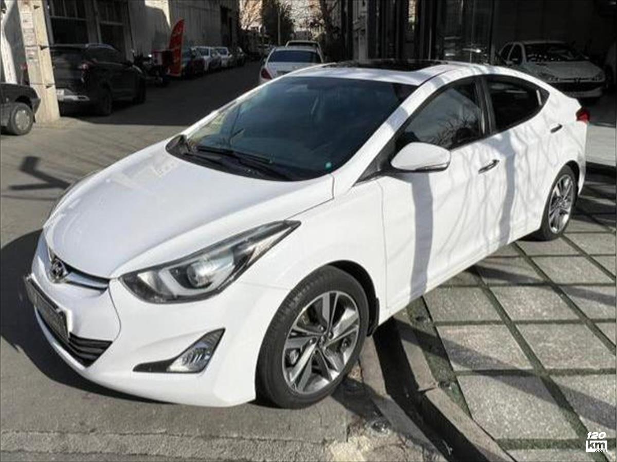 فروش هیوندای النترا MD ۲۰۱۵ (کم کارکرد) سفید دو لکه رنگ تهران نارمک (۳ اسفند ۱۴۰۴)