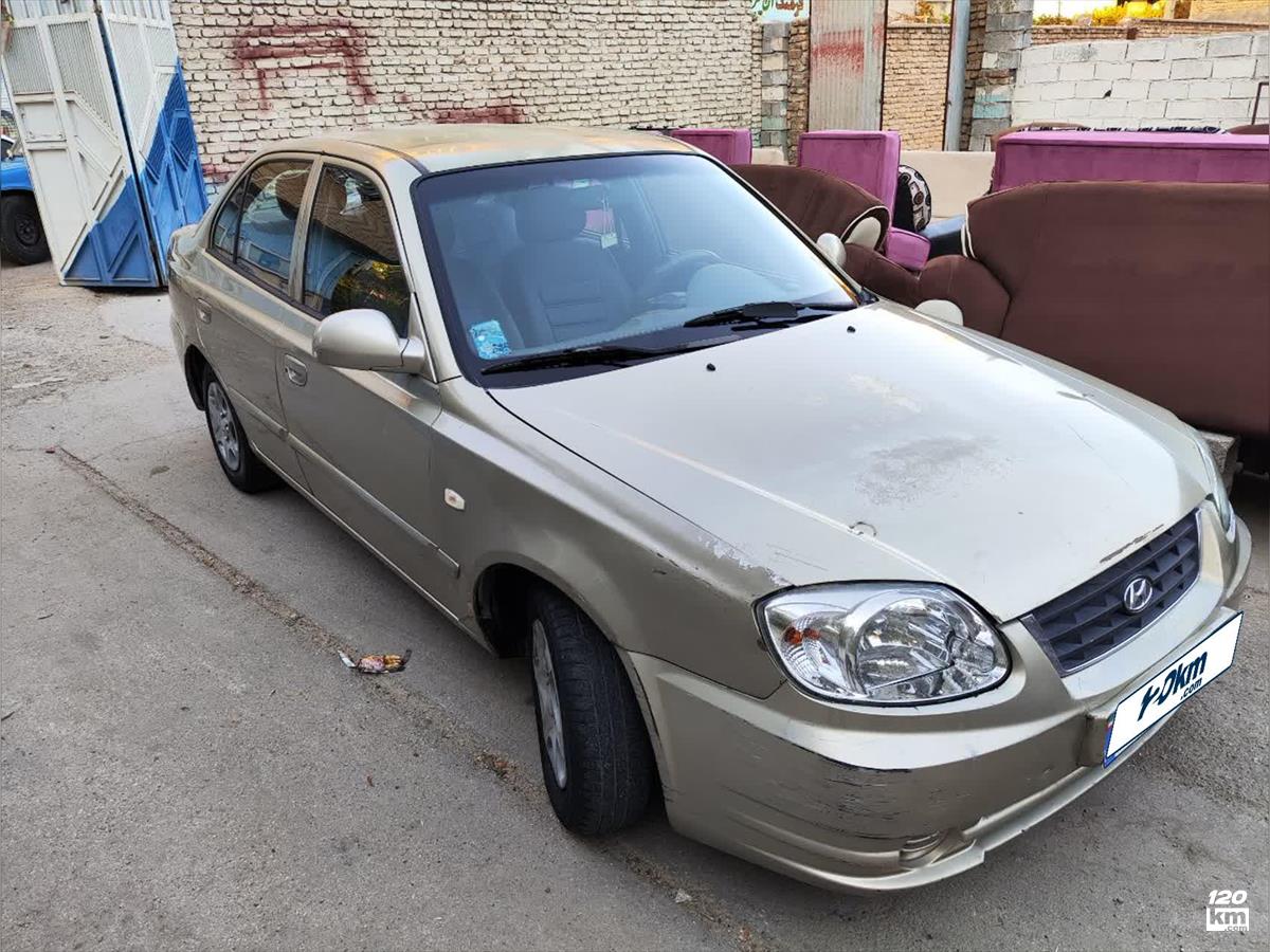 فروش هیوندای ورنا ۱۳۸۳ بژ بدون رنگ فارس استهبان (۳ اسفند ۱۴۰۴)