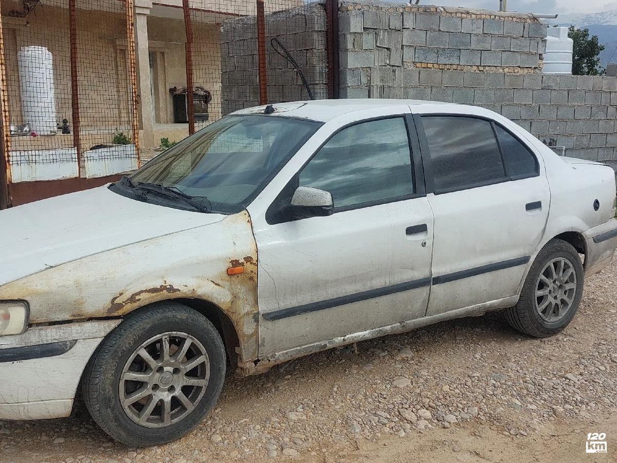 فروش سمند LX ۱۳۹۰ دوگانه سوز سفید تصادفی اهواز کوی فرهنگیان (۳ اسفند ۱۴۰۴)