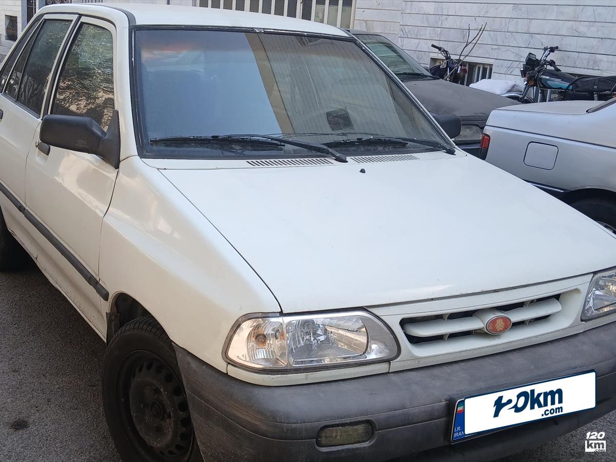 فروش پراید صندوقدار ۱۳۸۴ دوگانه سوز سفید بدون رنگ سمنان (۴ اسفند ۱۴۰۴)