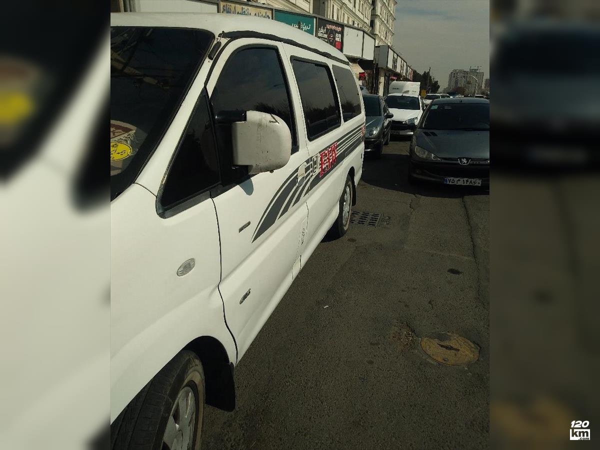 فروش ون نارون ۲۰۰۹ دوگانه سوز سفید بدون رنگ تهران تهرانسر (۴ اسفند ۱۴۰۴)