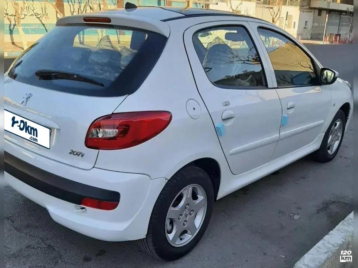فروش پژو 207 ۱۴۰۳ (کم کارکرد) سفید بدون رنگ تهران نسیم شهر (۵ اسفند ۱۴۰۴)