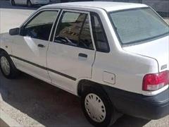 120km.com | فروش پراید، صندوقدار، مدل ۱۳۸۹، سفید یخچالی، کرمانشاه