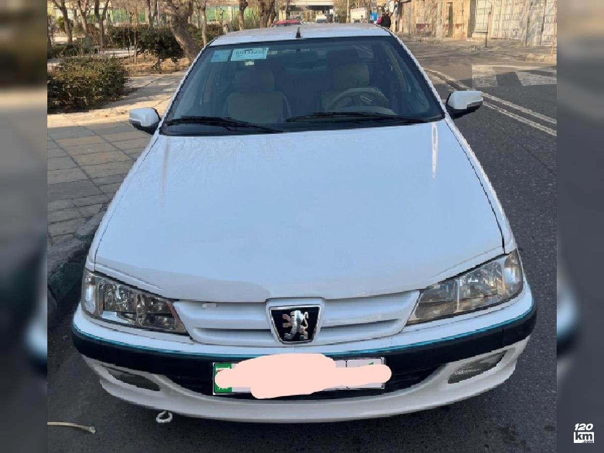 فروش پژو پارس سال ۱۳۹۳ سفید بدون رنگ تهران گمرک (۶ اسفند ۱۴۰۴)