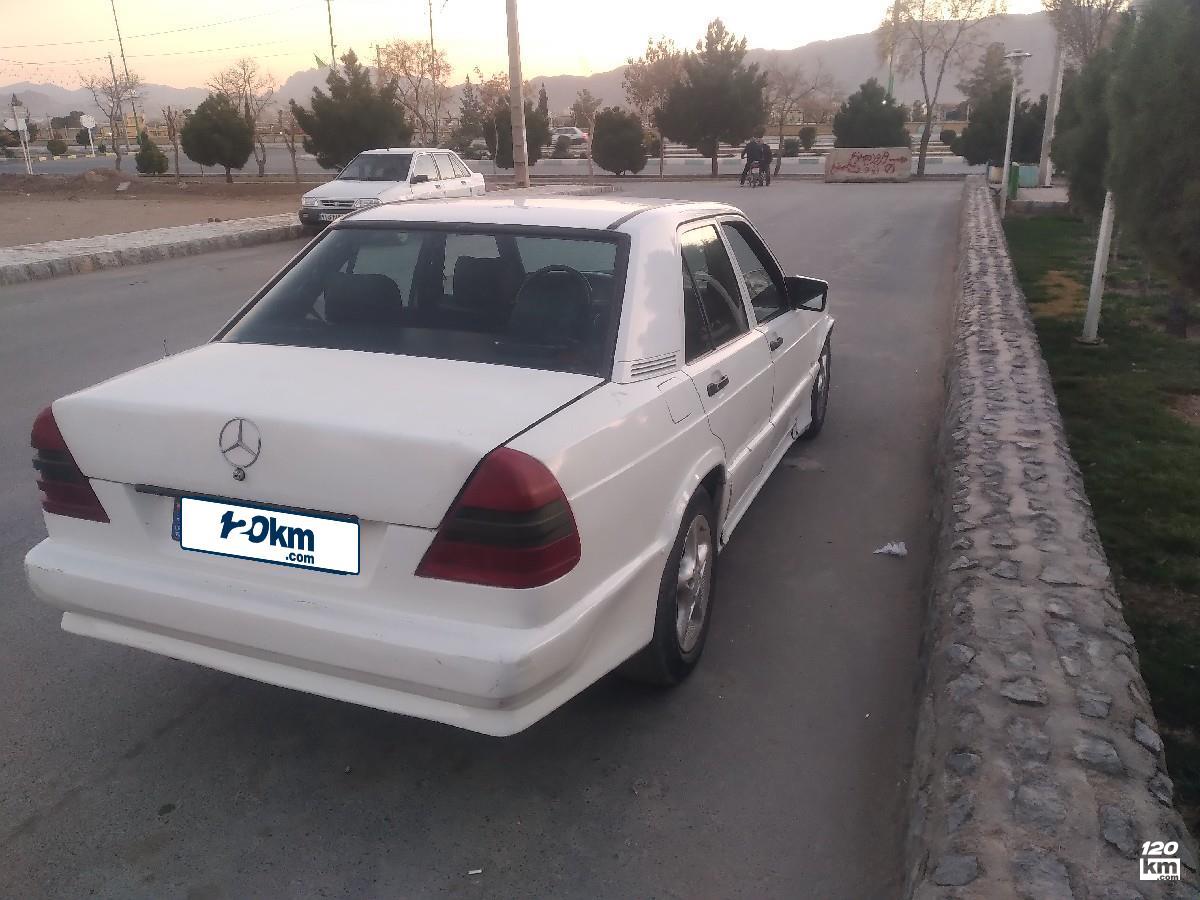 فروش بنز کلاس E E190 ۱۹۸۹ (کم کارکرد) سفید کامل رنگ اصفهان فلاورجان (۷ اسفند ۱۴۰۴)