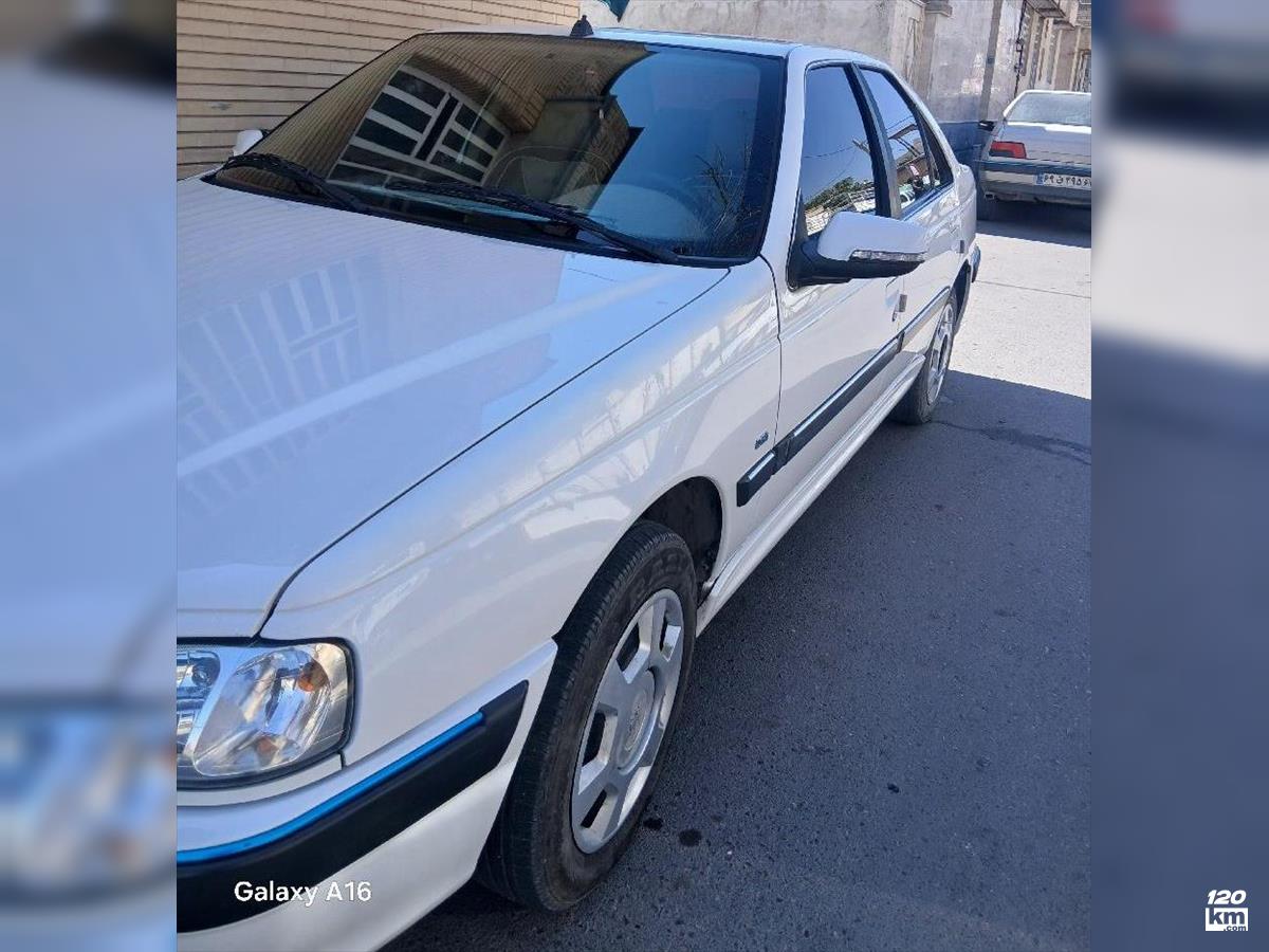 فروش پژو پارس LX ۱۴۰۰ سفید بدون رنگ شیراز فلکه گل سرخ (۷ اسفند ۱۴۰۴)
