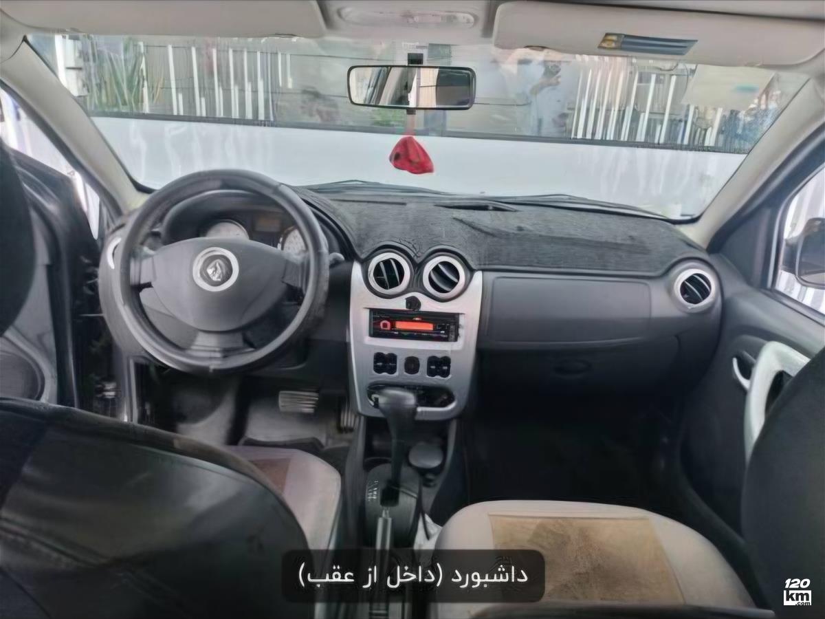 فروش رنو ساندرو استپ وی ۱۳۹۶ (کم کارکرد) ذغالی بدون رنگ تهران شهرک ولیعصر (۱۱ تیر ۱۴۰۵)