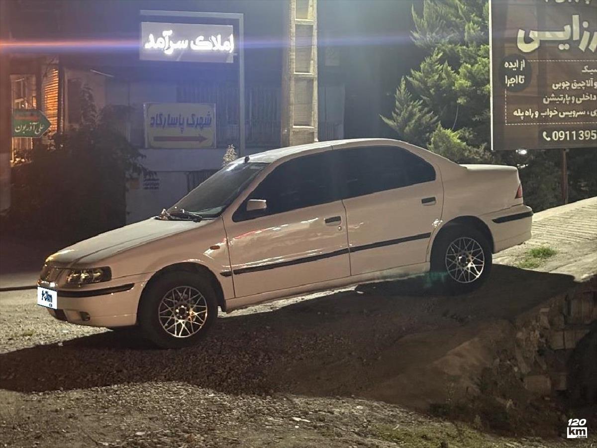 فروش سمند LX ۱۳۹۰ سفید دو لکه رنگ مازندران نوشهر (۵ مرداد ۱۴۰۵)