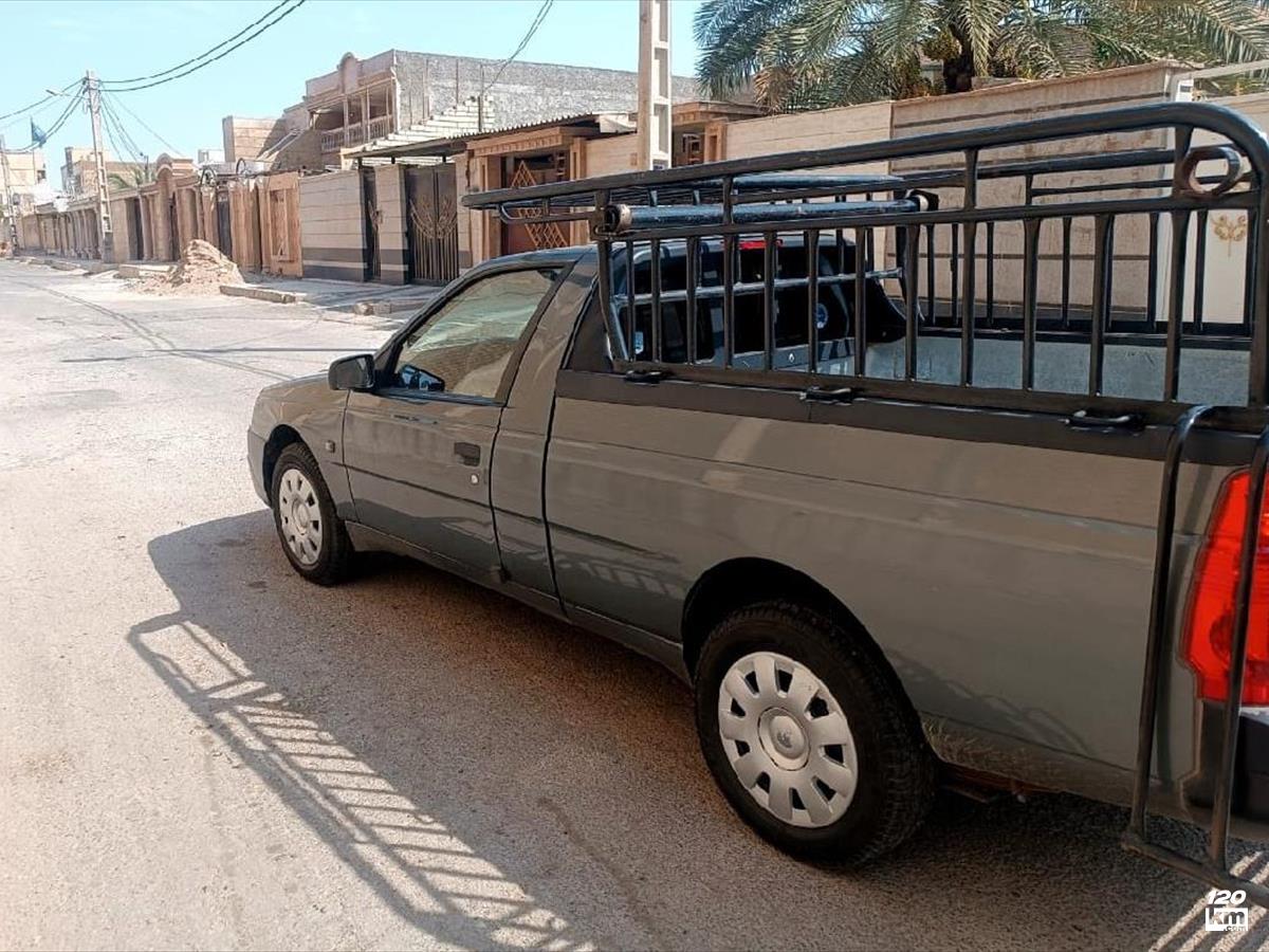 فروش وانت آریسان ۱۴۰۴ دوگانه سوز (کم کارکرد) خاکستری بدون رنگ اهواز گلستان (۱۶ مرداد ۱۴۰۵)