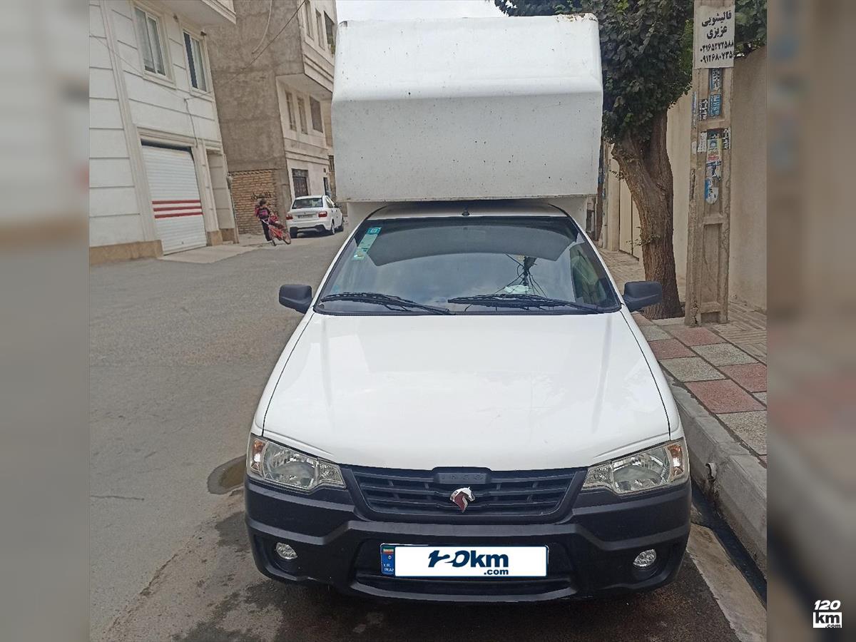 فروش وانت آریسان ۱۴۰۴ دوگانه سوز سفید بدون رنگ تهران شهریار (۱۹ مرداد ۱۴۰۵)