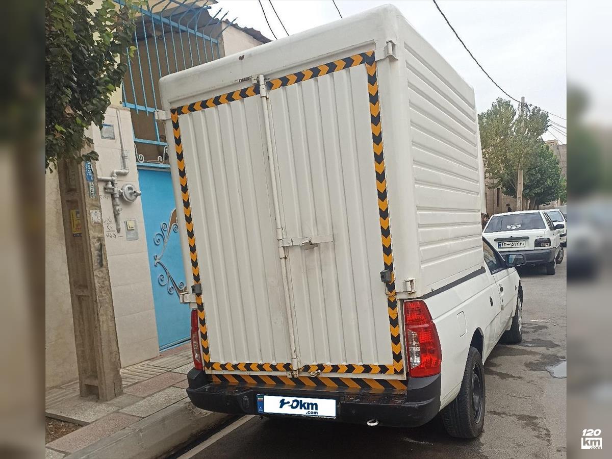 فروش وانت آریسان ۱۴۰۴ دوگانه سوز سفید بدون رنگ تهران شهریار (۱۹ مرداد ۱۴۰۵)