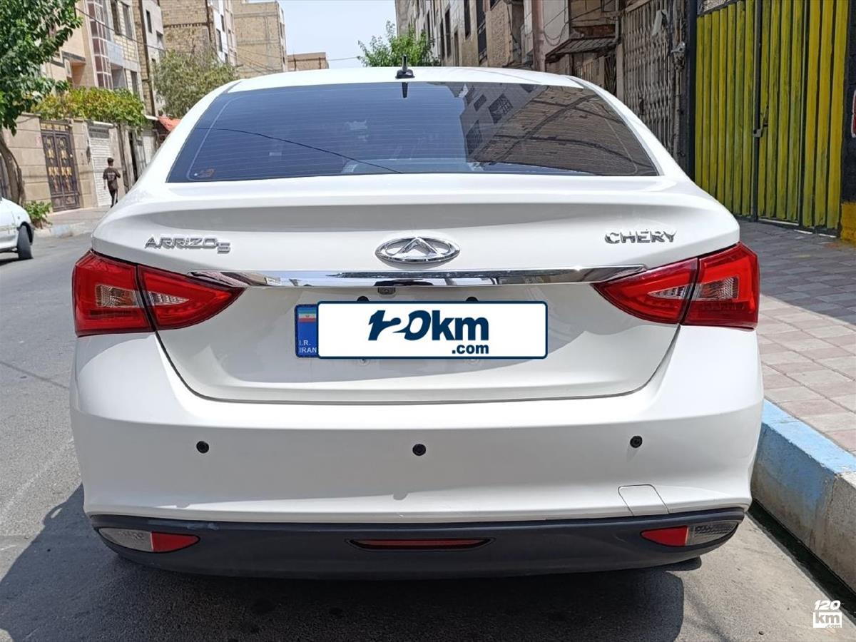 فروش چری آریزو 5 اکسلنت ۱۳۹۶ (کم کارکرد) سفید بدون رنگ تهران افسریه (۲۰ مرداد ۱۴۰۵)