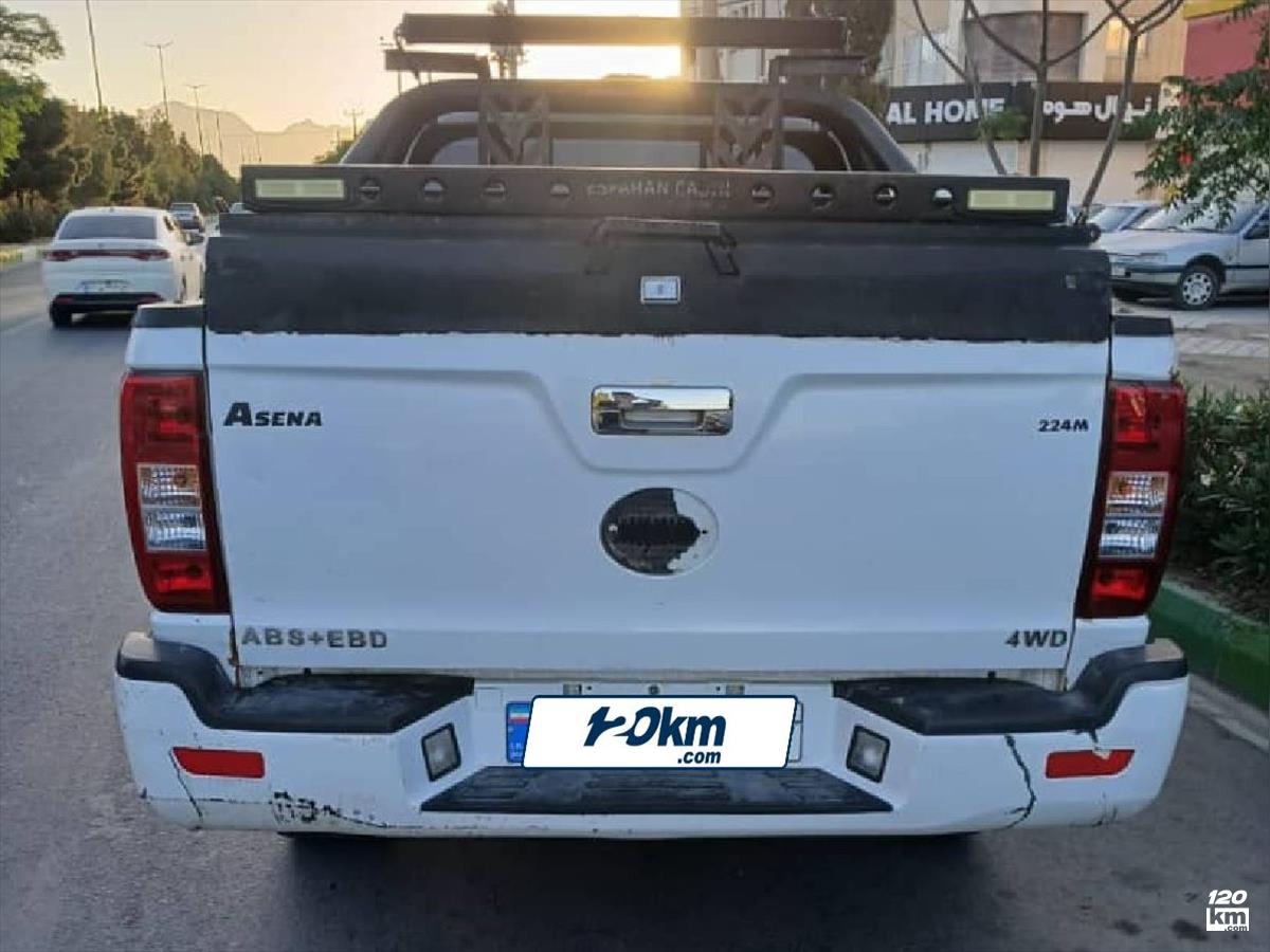 فروش آمیکو آسنا (دو کابین) 224M ۱۴۰۱ دوگانه سوز سفید بدون رنگ چهارمحال و بختیاری بروجن (۲۱ مرداد ۱۴۰۵)