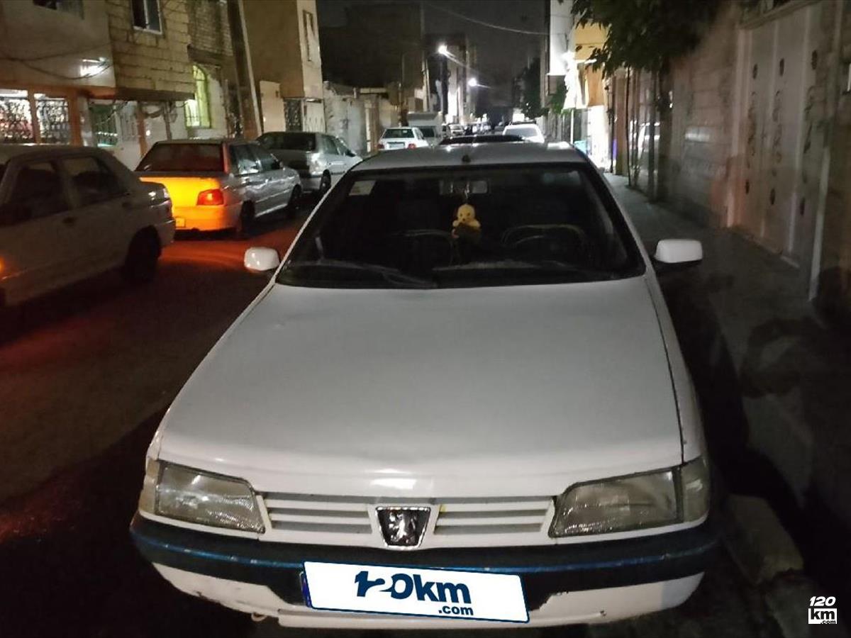 فروش پژو 405 GL ۱۳۷۳ سفید چند لکه رنگ تهران شهریار (۲۲ مرداد ۱۴۰۵)