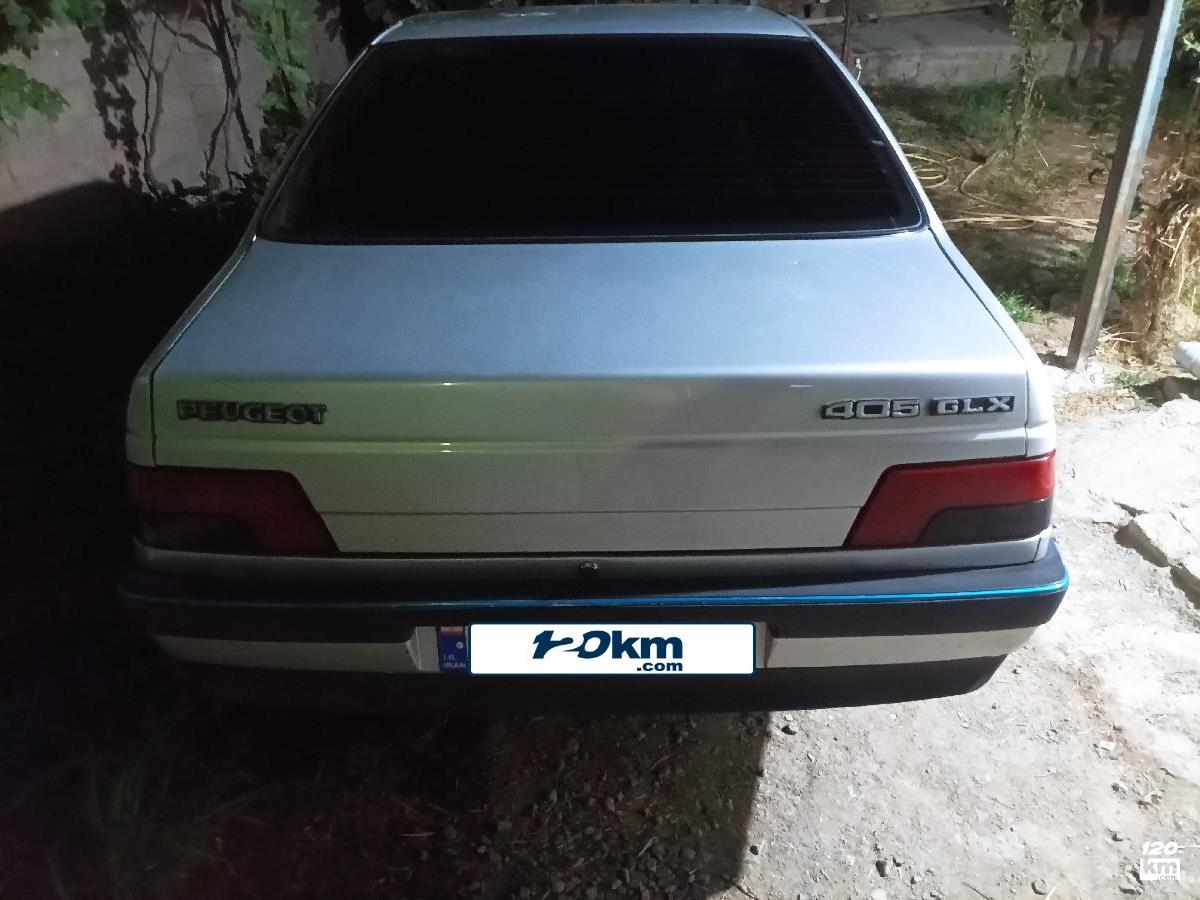 فروش پژو 405 GLX ۱۳۹۴ دوگانه سوز نقره ای بدون رنگ تهران پردیس (۲۳ مرداد ۱۴۰۵)