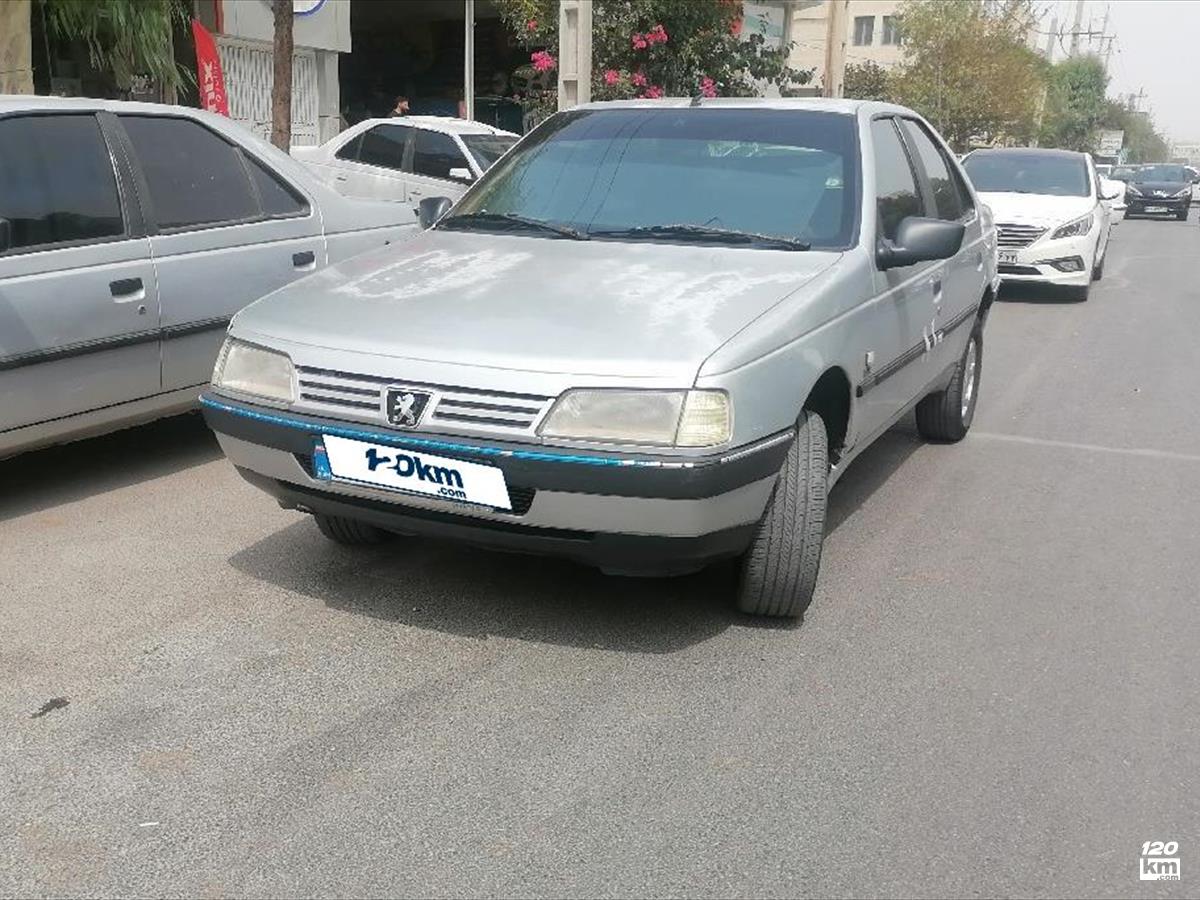 فروش پژو 405 GLX ۱۳۹۳ نقره ای دو لکه رنگ قم کیوانفر (۲۴ مرداد ۱۴۰۵)