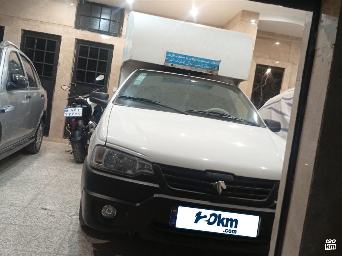 فروش وانت آریسان ۱۴۰۴ دوگانه سوز سفید بدون رنگ مشهد رسالت (۲۷ مرداد ۱۴۰۵)