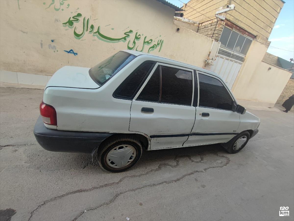 فروش پراید صندوقدار ۱۳۸۳ دوگانه سوز سفید دو لکه رنگ اصفهان مشتاق (۲۹ مرداد ۱۴۰۵)