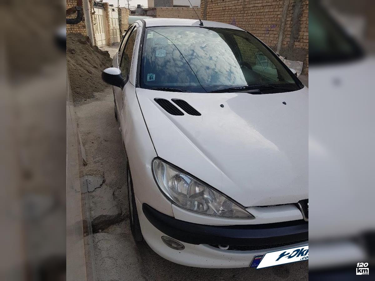 فروش پژو 206 SD V20 ۱۳۸۶ سفید دو لکه رنگ اصفهان پروین (۶ شهریور ۱۴۰۵)