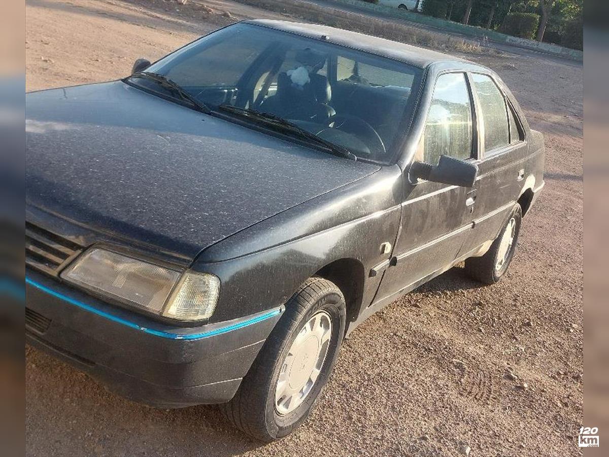 فروش پژو 405 GLX ۱۳۸۳ مشکی دور رنگ زنجان خرمدره (۳۰ شهریور ۱۴۰۵)