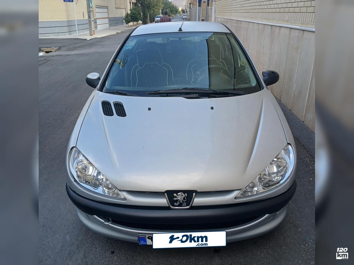 فروش پژو 206 SD V8 ۱۳۹۳ نقره ای دور رنگ شیراز باهنر شمالی (۲ مهر ۱۴۰۵)