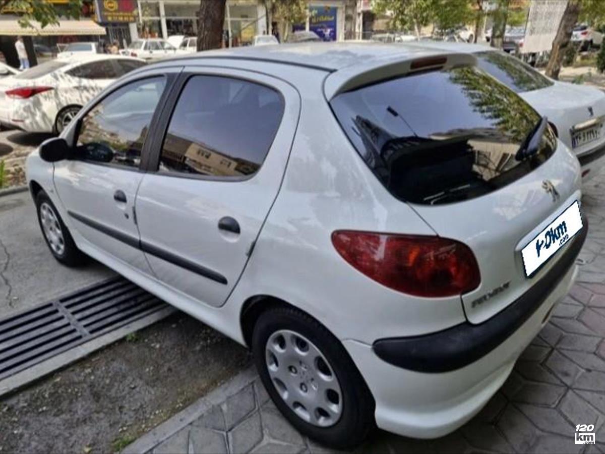 فروش پژو 206 تیپ 5 ۱۳۹۰ سفید بدون رنگ تهران تجریش (۷ مهر ۱۴۰۵)