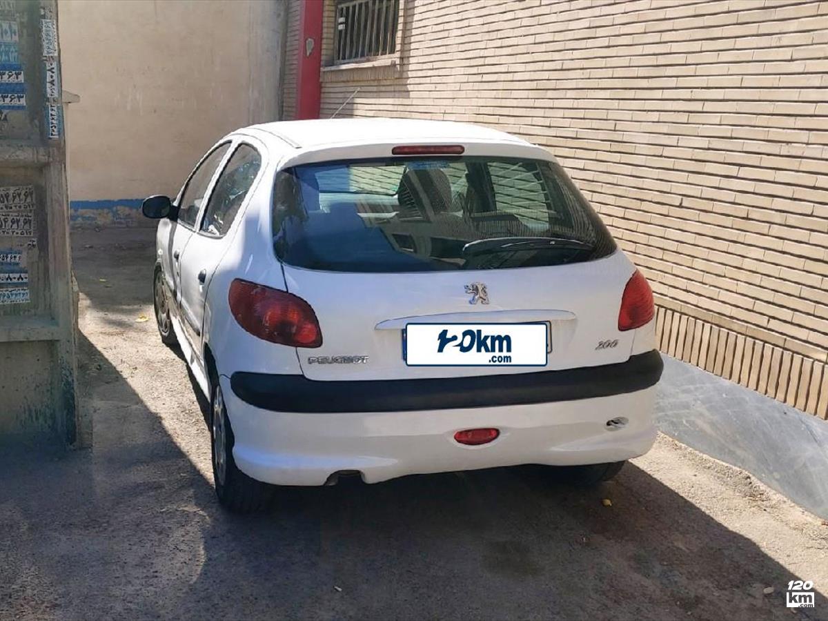 فروش پژو 206 تیپ 2 ۱۴۰۱ سفید چند لکه رنگ تهران شهریار (۹ مهر ۱۴۰۵)