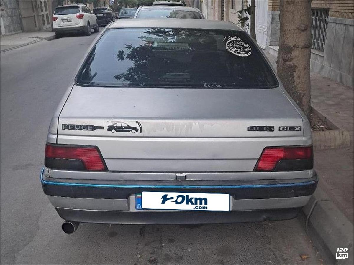 فروش پژو 405 GLX ۱۳۸۹ نقره ای کاپوت تعویض مشهد عبادی (۱۷ مهر ۱۴۰۵)